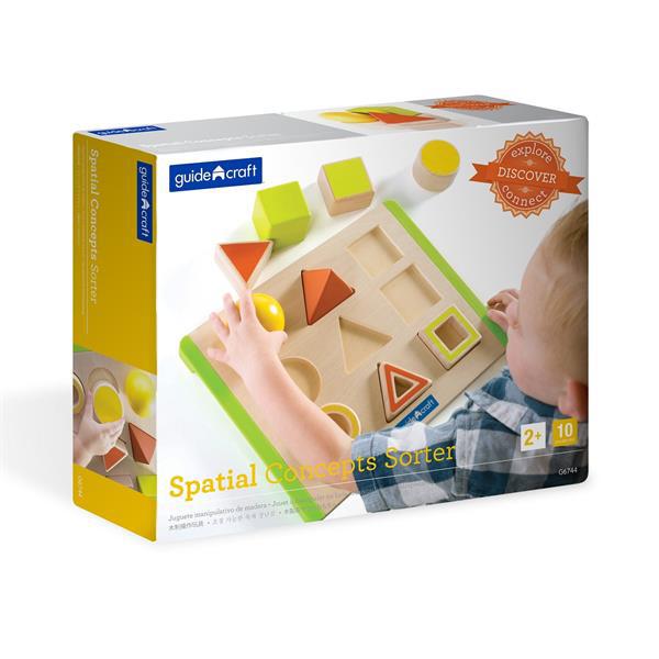 Деревянная игрушка - сортер детская Guidecraft Manipulatives Пространство, 10 деталей
Деревянная игрушка - сортер детская Guidecraft Manipulatives Пространство, 10 деталей