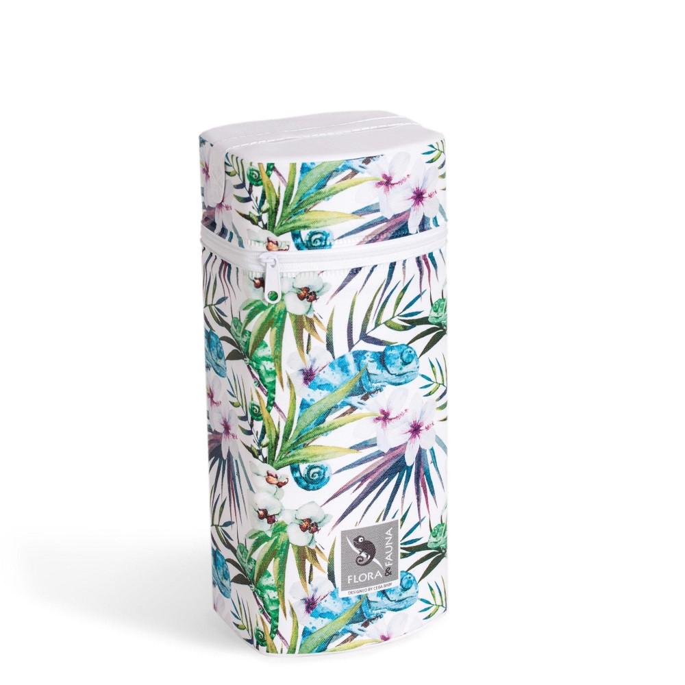 Термоупаковка для бутылочек с пенопласта Cebababy Flora & Fauna Jumbo Camaleon Blanco, белый/зеленый
Термоупаковка для бутылочек с пенопласта Cebababy Flora & Fauna Jumbo Camaleon Blanco, белый/зеленый