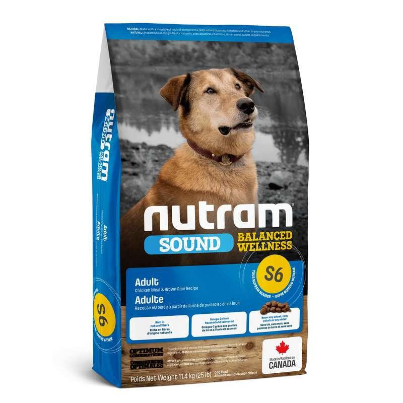 Сухой корм для собак Sound Balanced Wellness Adult Dog S6 20 кг NUTRAM BGL-NU-97
Сухой корм для собак Sound Balanced Wellness Adult Dog S6 20 кг NUTRAM BGL-NU-97