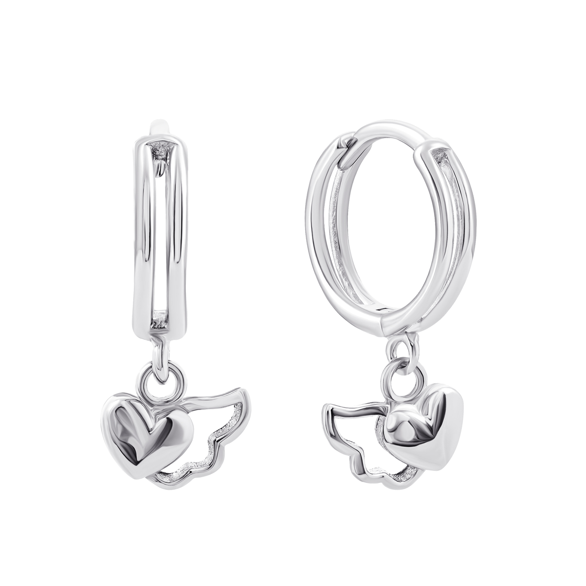 Серебряные серьги-подвески Сердечки 1EA97286
Серебряные серьги-подвески Сердечки 1EA97286