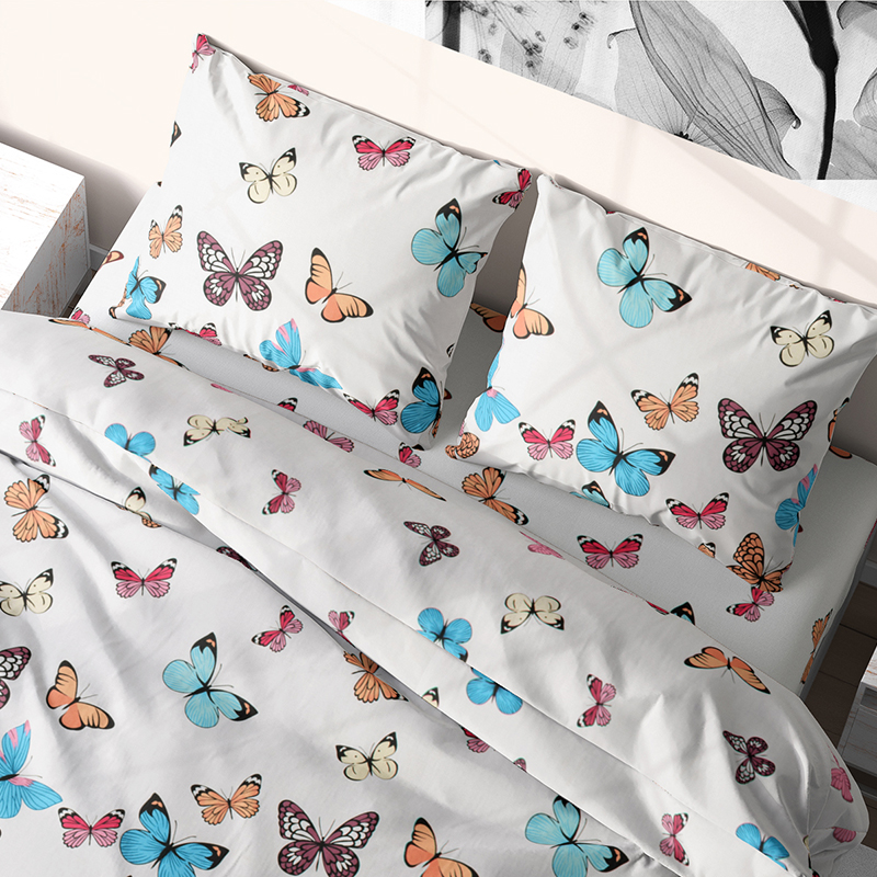 Комплект постельного белья из бязи Time Textile Долина бабочек двуспальный Разноцветный TT170396-d 50х70
Комплект постельного белья из бязи Time Textile Долина бабочек двуспальный Разноцветный TT170396-d 50х70