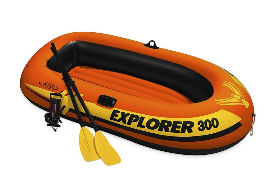 Двухместная надувная лодка Intex 58332 Explorer 300 Set, 211 х 117 см, с веслами и насосом Оранжевый
Двухместная надувная лодка Intex 58332 Explorer 300 Set, 211 х 117 см, с веслами и насосом Оранжевый