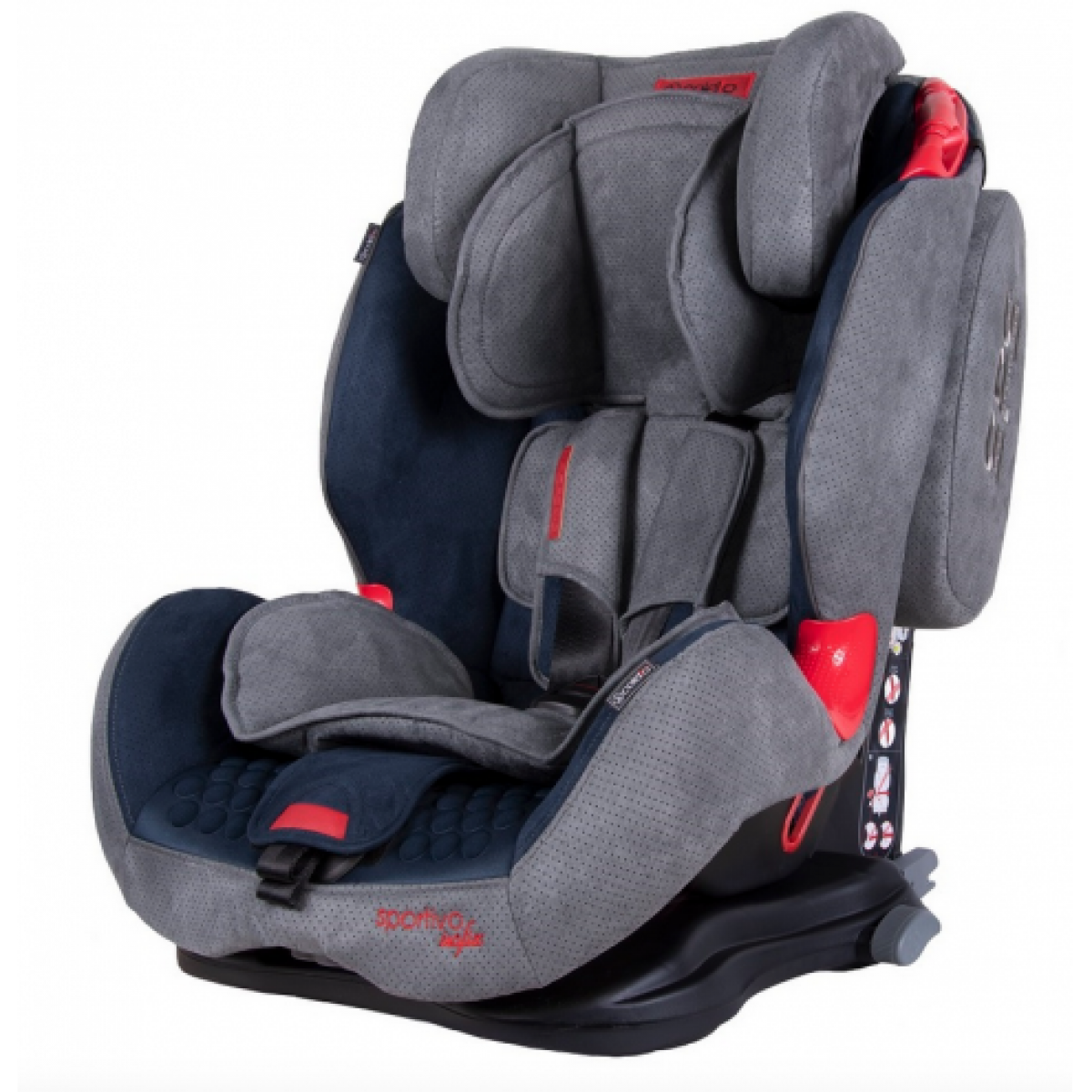 Автокресло Coletto Sportivo 9024-CSIs-13N группа 1-2-3 (9-36 кг) с системой Isofix и SPS + 7 позиций регулировки подголовника Синий
Автокресло Coletto Sportivo 9024-CSIs-13N группа 1-2-3 (9-36 кг) с системой Isofix и SPS + 7 позиций регулировки подголовника Синий
