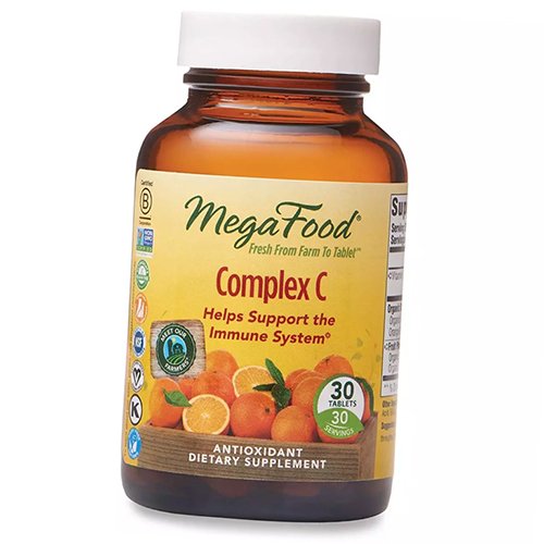 Ежедневная поддержка здоровой иммунной системы, Complex C, Mega Food 30таб (36343036)
Ежедневная поддержка здоровой иммунной системы, Complex C, Mega Food 30таб (36343036)