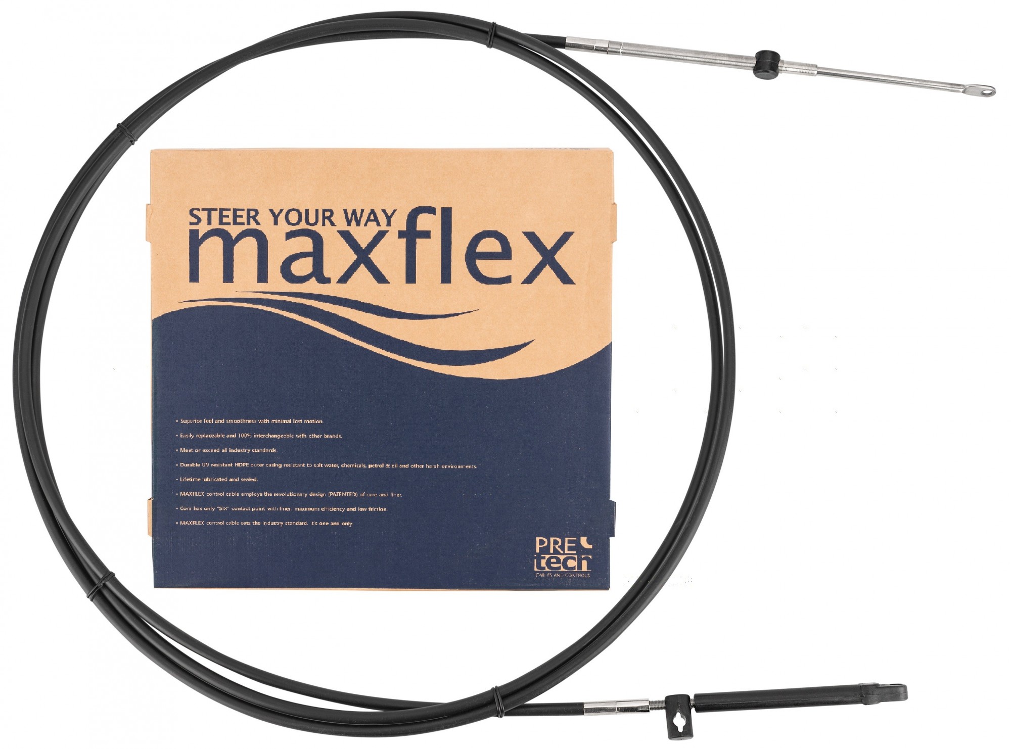 Трос газ/реверс для лодочного мотора Pretech сталь Maxflex 15FT 4.57м Mercury (63715)
Трос газ/реверс для лодочного мотора Pretech сталь Maxflex 15FT 4.57м Mercury (63715)