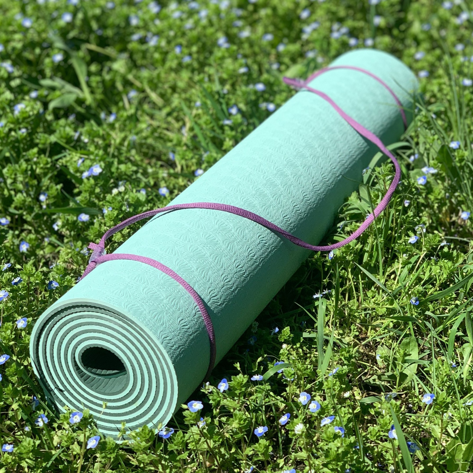 Коврик для йоги и фитнеса 173 x 61 x 0,6 см TPE двухцветный (зеленый с темно зеленым) Stenson (10191 LG-GR) 
Коврик для йоги и фитнеса 173 x 61 x 0,6 см TPE двухцветный (зеленый с темно зеленым) Stenson (10191 LG-GR)