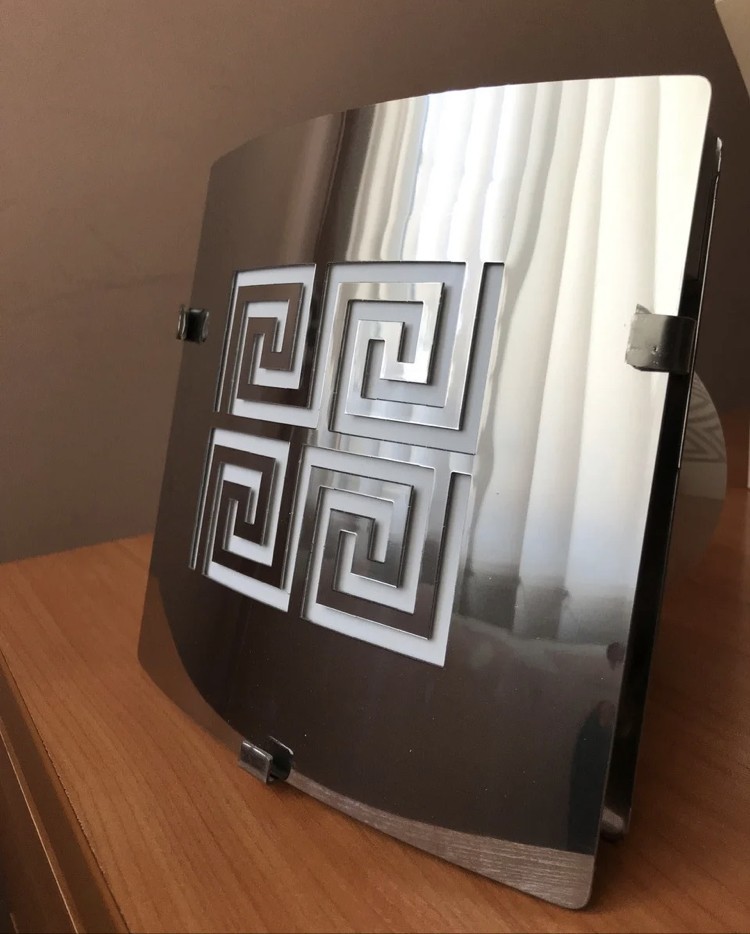 Вентилятор-светильник вытяжной бытовой Ø100 мм дизайн DOSPEL VENUCCI GOLD STEEL TOUCH LED Ø100 мм (017-9102)
Вентилятор-светильник вытяжной бытовой Ø100 мм дизайн DOSPEL VENUCCI GOLD STEEL TOUCH LED Ø100 мм (017-9102)