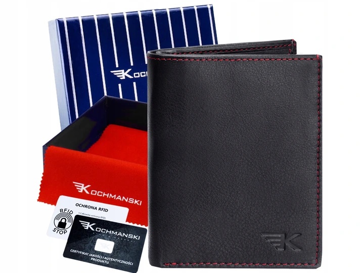Мужской кошелёк натуральная кожа Kochmanski RFID 13 х 11 х 2.5 см черный (RFID K-ACN-436-3004)
Мужской кошелёк натуральная кожа Kochmanski RFID 13 х 11 х 2.5 см черный (RFID K-ACN-436-3004)