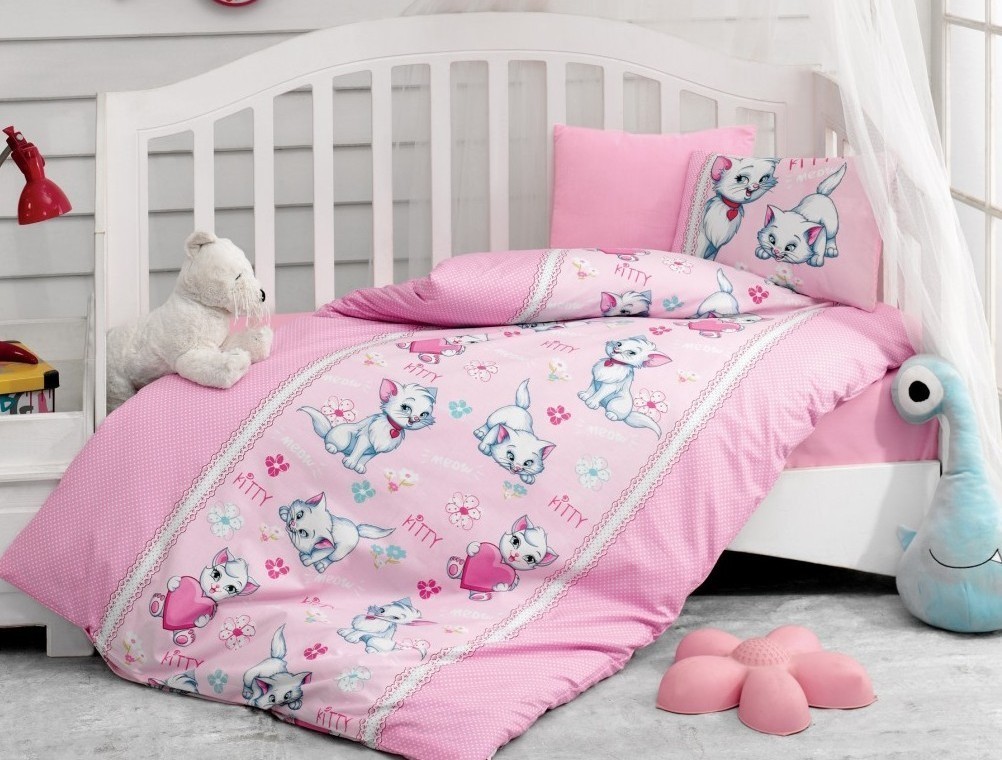 Комплект постельного белья Cotton Box для новорожденных Miyav Pembe 100*150 22233026
Комплект постельного белья Cotton Box для новорожденных Miyav Pembe 100*150 22233026