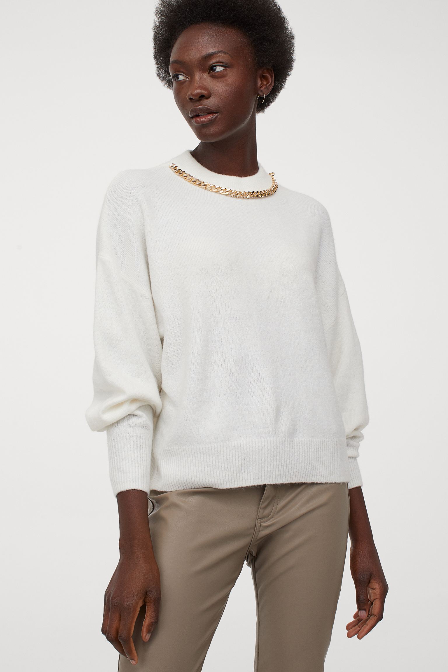 Джемпер H&M S белый 17039340532
Джемпер H&M S белый 17039340532