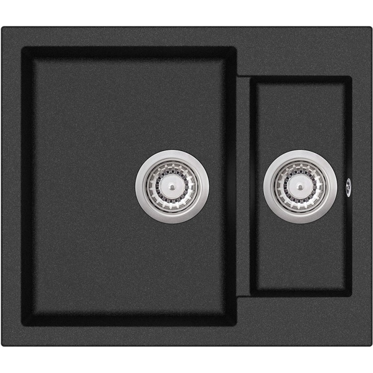 Кухонная мойка AquaSanita Tesa SQT150W-601 (Black - Metallic), черный металлик
Кухонная мойка AquaSanita Tesa SQT150W-601 (Black - Metallic), черный металлик