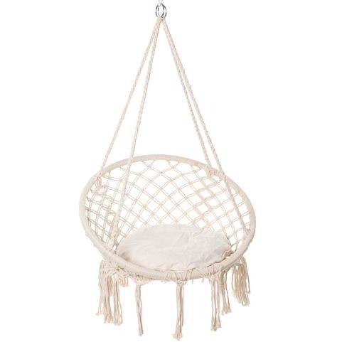 Гамак Macrame D сидения = 81/77см World Sport белый, Подушка в подарок, гамак прочный, практичный, воздушная кровать
Гамак Macrame D сидения = 81/77см World Sport белый, Подушка в подарок, гамак прочный, практичный, воздушная кровать