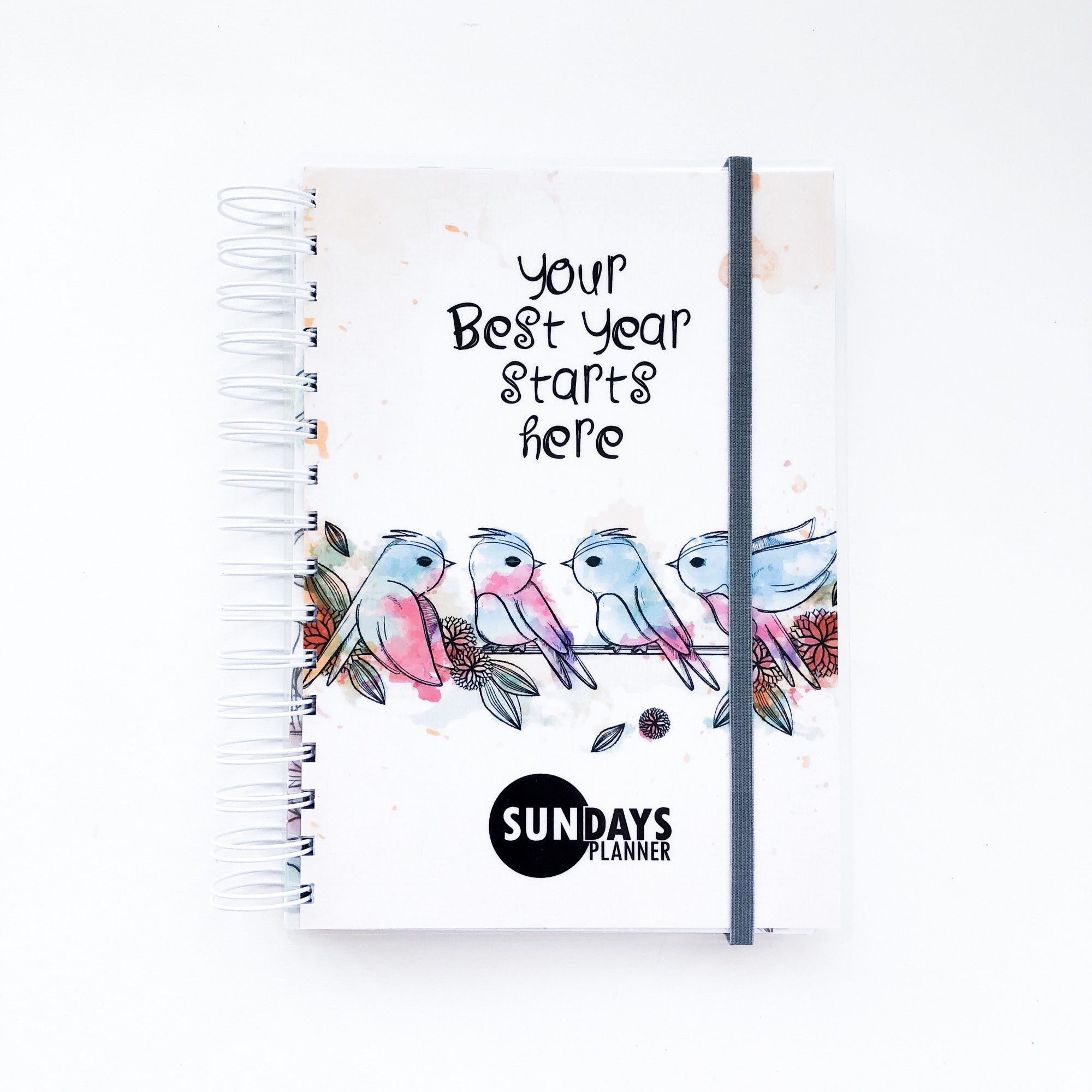 Недатований планер на рік SunDays Planner Пташечки (англ.) А5 216 сторінок бежевий SKU0001-12
Недатований планер на рік SunDays Planner Пташечки (англ.) А5 216 сторінок бежевий SKU0001-12