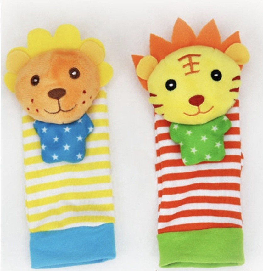 Комплект погремушек Sozzy на ножки 0+ Унисекс, Львы
Комплект погремушек Sozzy на ножки 0+ Унисекс, Львы