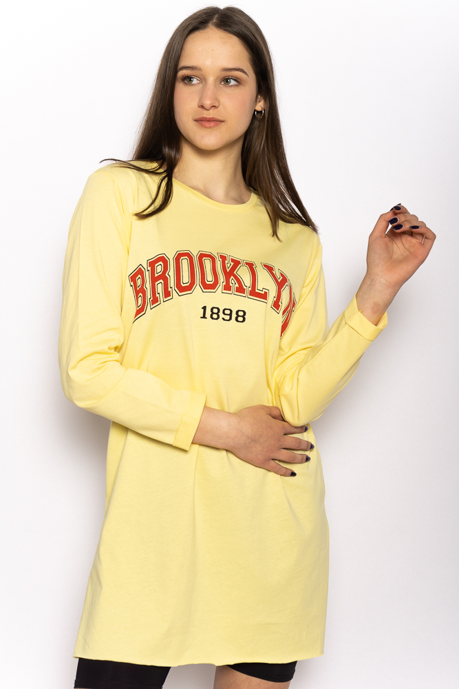 Туника женская Brooklyn Time of Style 626F001 Желтый, Туника женская Brooklyn Time of Style 626F001 XL Желтый
Туника женская Brooklyn Time of Style 626F001 Желтый, Туника женская Brooklyn Time of Style 626F001 XL Желтый