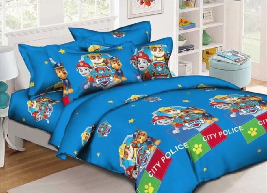 Комплект постельного белья "Щенячий патруль"/Paw Patrol 1,5-спальный 150х220 см Ранфорс
Комплект постельного белья "Щенячий патруль"/Paw Patrol 1,5-спальный 150х220 см Ранфорс