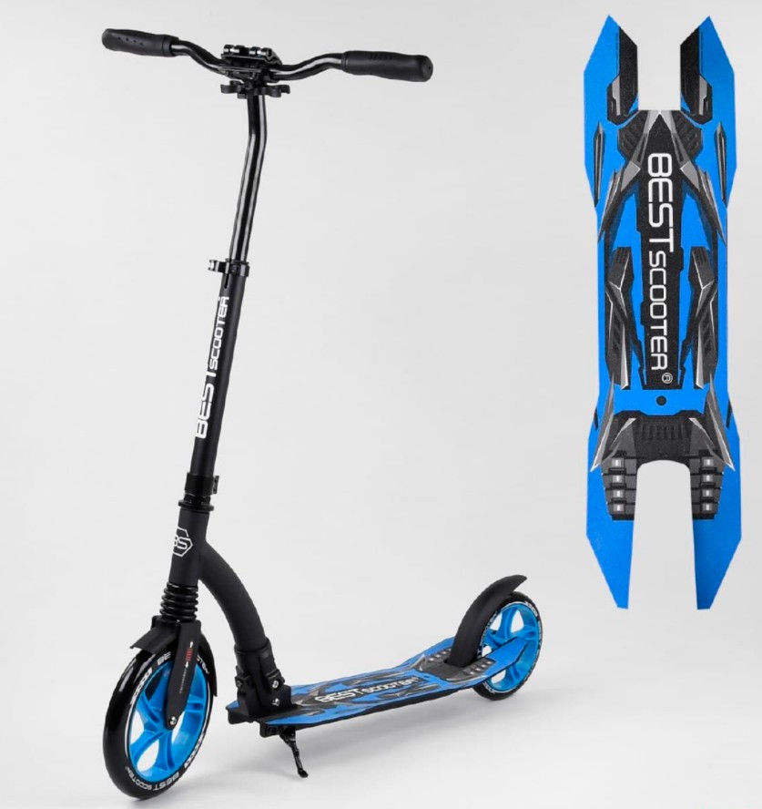 Самокат двухколесный 54664 Best Scooter колеса PU - переднее 23 см, заднее - 20 см, 1 амортизатор
Самокат двухколесный 54664 Best Scooter колеса PU - переднее 23 см, заднее - 20 см, 1 амортизатор