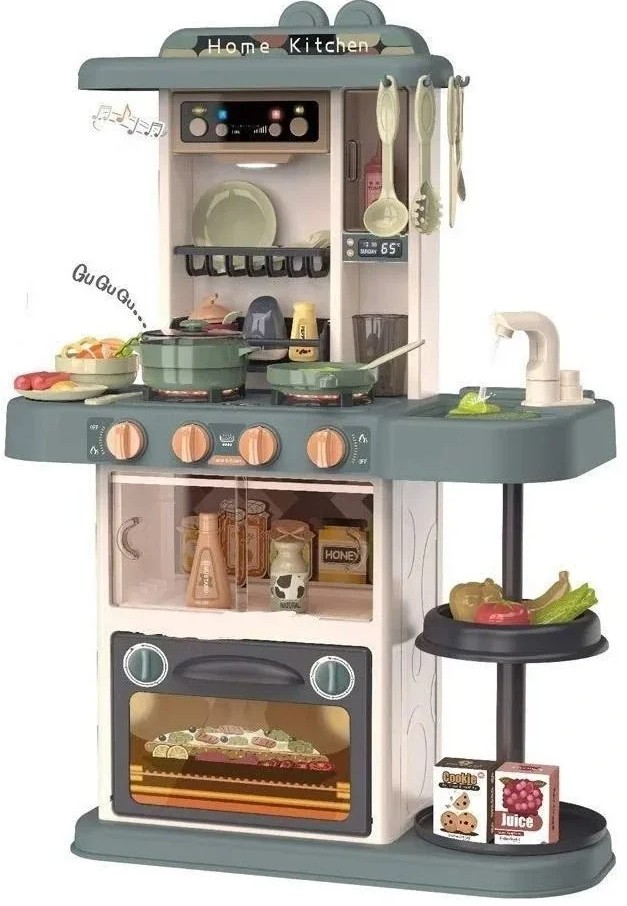 Детская кухня 72 см Home Kitchen. Духовка, плита, посуда, продук, течет вода, свет, звук 38 предметов 889-185
Детская кухня 72 см Home Kitchen. Духовка, плита, посуда, продук, течет вода, свет, звук 38 предметов 889-185