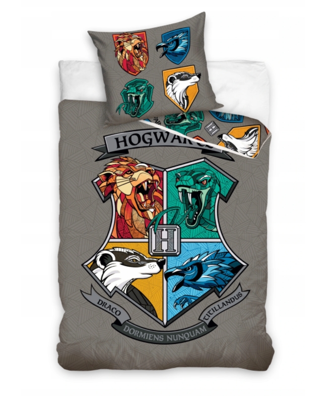 Детское постельное бельё Гарри Поттер Hogwarts, хлопок, двустороннее (наволочка+пододеяльник), по лицензии Harry Potter 160 x 200 см
Детское постельное бельё Гарри Поттер Hogwarts, хлопок, двустороннее (наволочка+пододеяльник), по лицензии Harry Potter 160 x 200 см