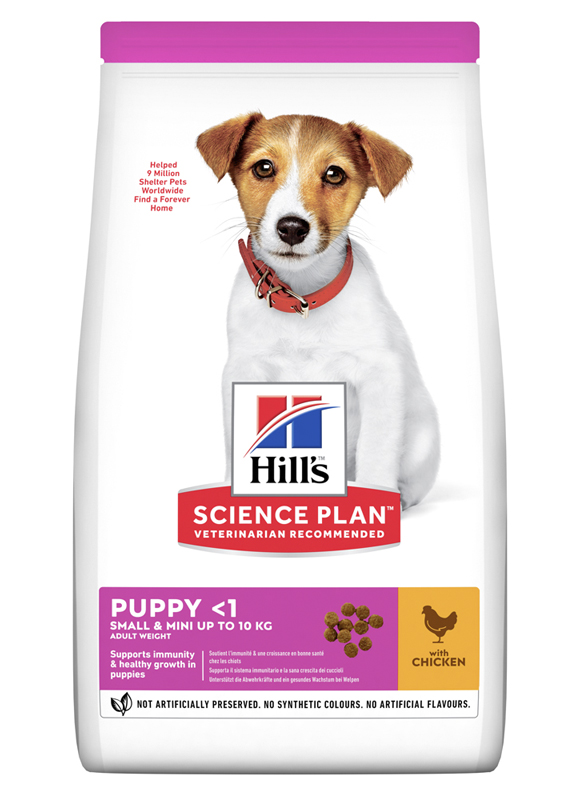 Сухой корм HILL'S SCIENCE PLAN Puppy Small & Miniature для Щенков с Курицей - 3 кг 
Сухой корм HILL'S SCIENCE PLAN Puppy Small & Miniature для Щенков с Курицей - 3 кг