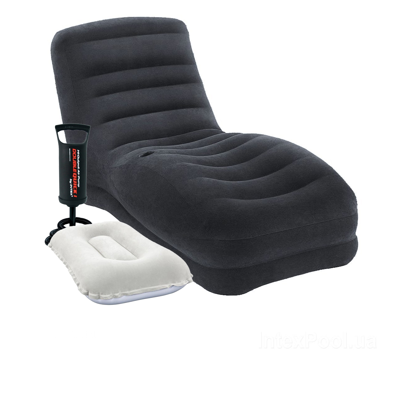 Надувное кресло - лежак Intex 68595-2, 170 х 86 х 94 см, с ручным насосом и подушкой
Надувное кресло - лежак Intex 68595-2, 170 х 86 х 94 см, с ручным насосом и подушкой