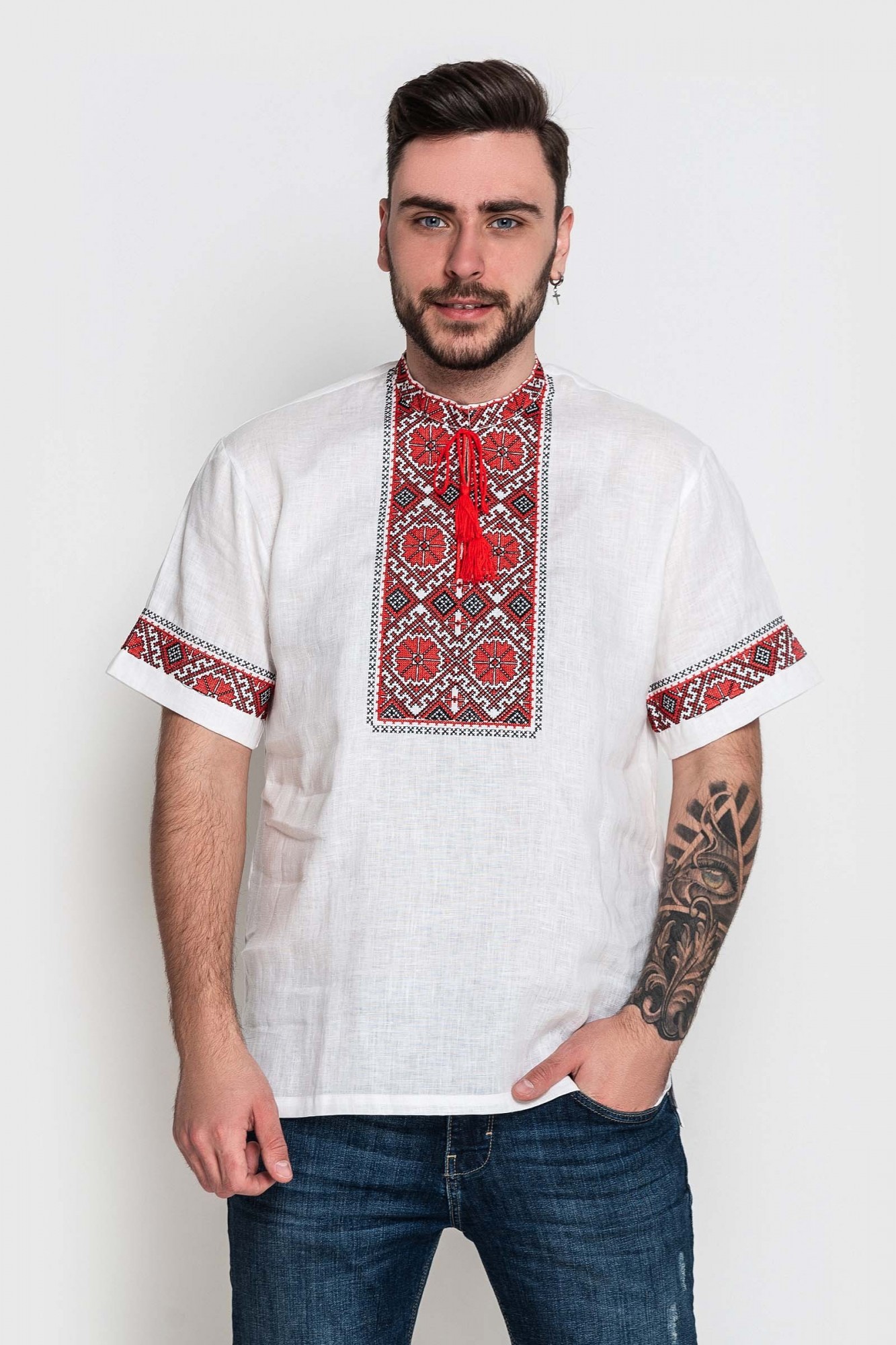 Вышиванка Narodnyy Butik Мужская вышиванка Зоряна нич 3/4 рукав ворот стойка Белая 2012, Вышиванка Narodnyy Butik Мужская вышиванка Зоряна нич 3/4 рукав ворот стойка Белая 44 2012
Вышиванка Narodnyy Butik Мужская вышиванка Зоряна нич 3/4 рукав ворот стойка Белая 2012, Вышиванка Narodnyy Butik Мужская вышиванка Зоряна нич 3/4 рукав ворот стойка Белая 44 2012