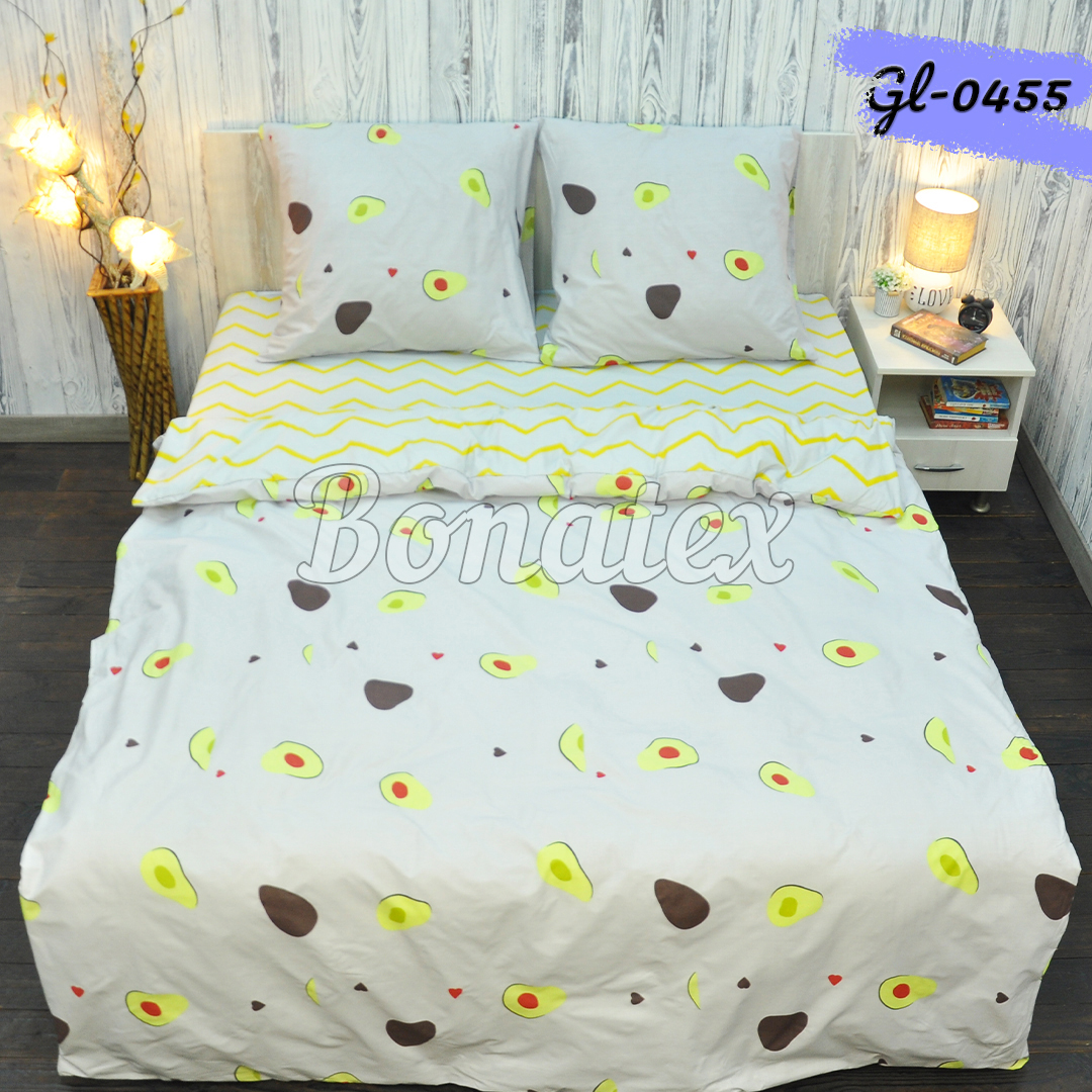 Комплект постільної білизни BonaVita двоспальний бязь Lovely Avocado 180х215 (341-0455)
Комплект постільної білизни BonaVita двоспальний бязь Lovely Avocado 180х215 (341-0455)