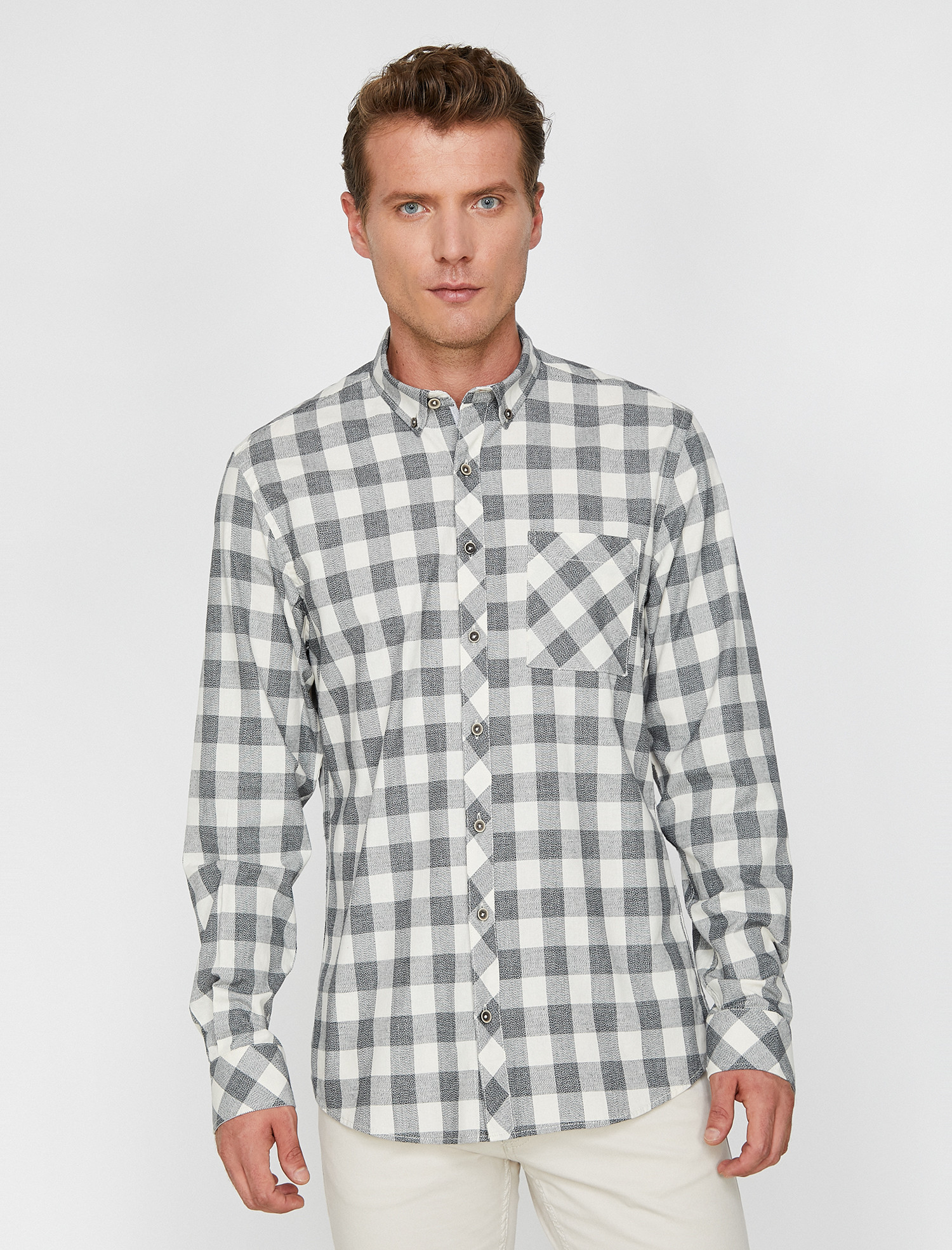 Рубашка Koton 9YAM61838BW-70R Grey Check, Рубашка Koton 9YAM61838BW-70R XS Grey Check
Рубашка Koton 9YAM61838BW-70R Grey Check, Рубашка Koton 9YAM61838BW-70R XS Grey Check