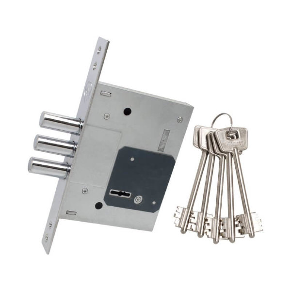 Врезной сувальдный замок Protect 257RL 5кл хром без отв. планки
Врезной сувальдный замок Protect 257RL 5кл хром без отв. планки