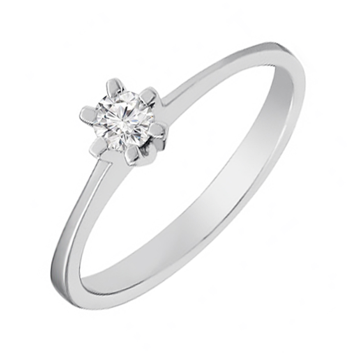 Кольцо из белого золота Класиика с фианитом S Zirconia 000005139 15 размера
Кольцо из белого золота Класиика с фианитом S Zirconia 000005139 15 размера
