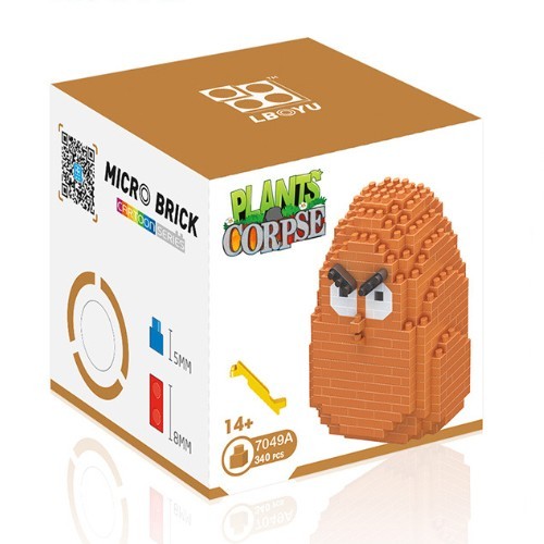 Конструктор Растения против зомби Micro Brick Стенорех Plants vs Zombies 340 деталей
Конструктор Растения против зомби Micro Brick Стенорех Plants vs Zombies 340 деталей