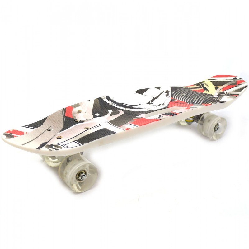 Скейт Пенни борд JIA YU TOYS С 40311-1 круизер дека с ручкой подшипники ABEC-7 светится
Скейт Пенни борд JIA YU TOYS С 40311-1 круизер дека с ручкой подшипники ABEC-7 светится