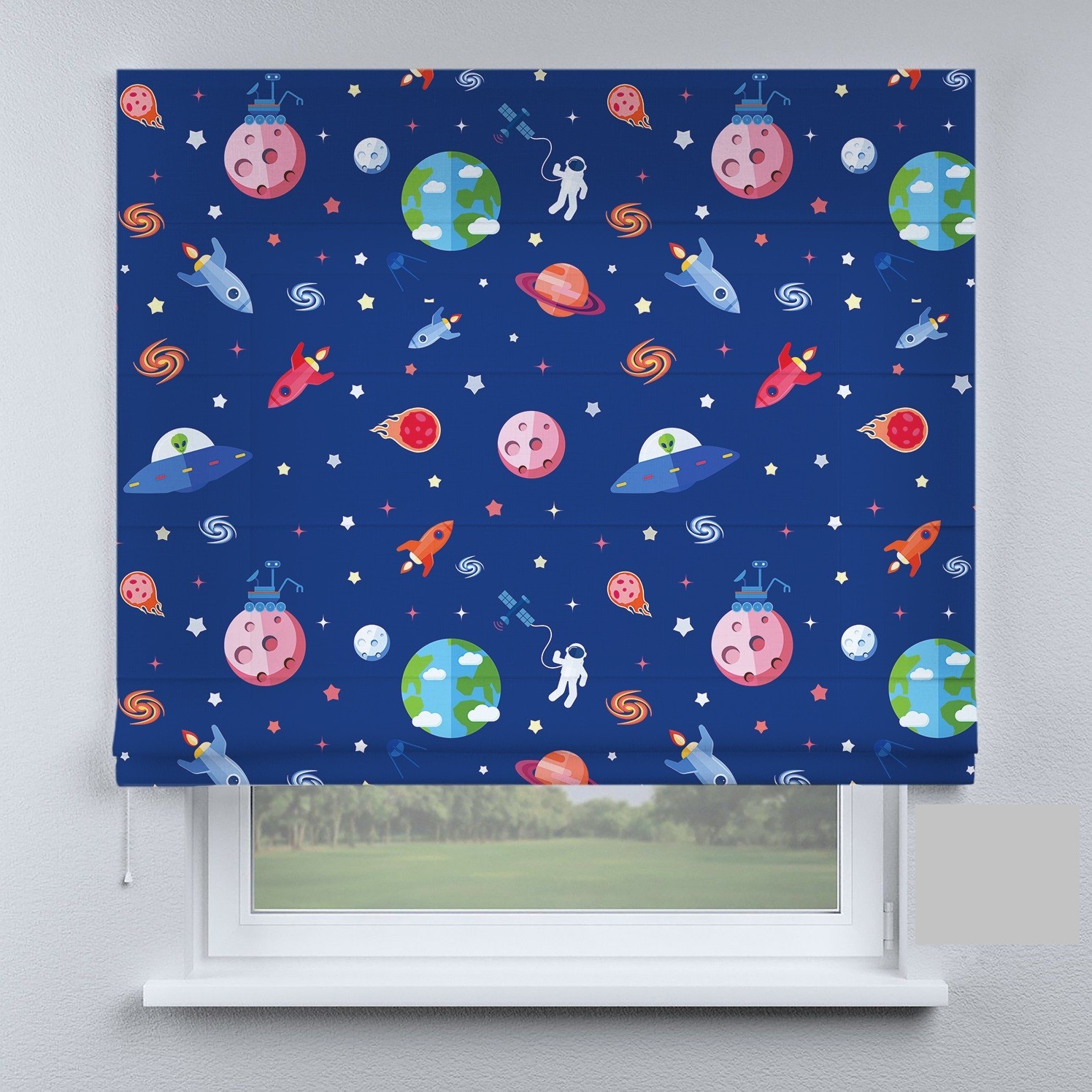 Римские шторы DECOLIV космос детские 80*170 см 
Римские шторы DECOLIV космос детские 80*170 см