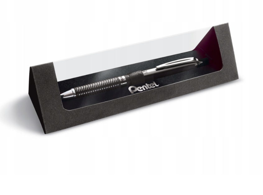 Ручка-роллер Pentel EnerGel BL407, черный корпус, в картонном футляре (JS3383)
Ручка-роллер Pentel EnerGel BL407, черный корпус, в картонном футляре (JS3383)