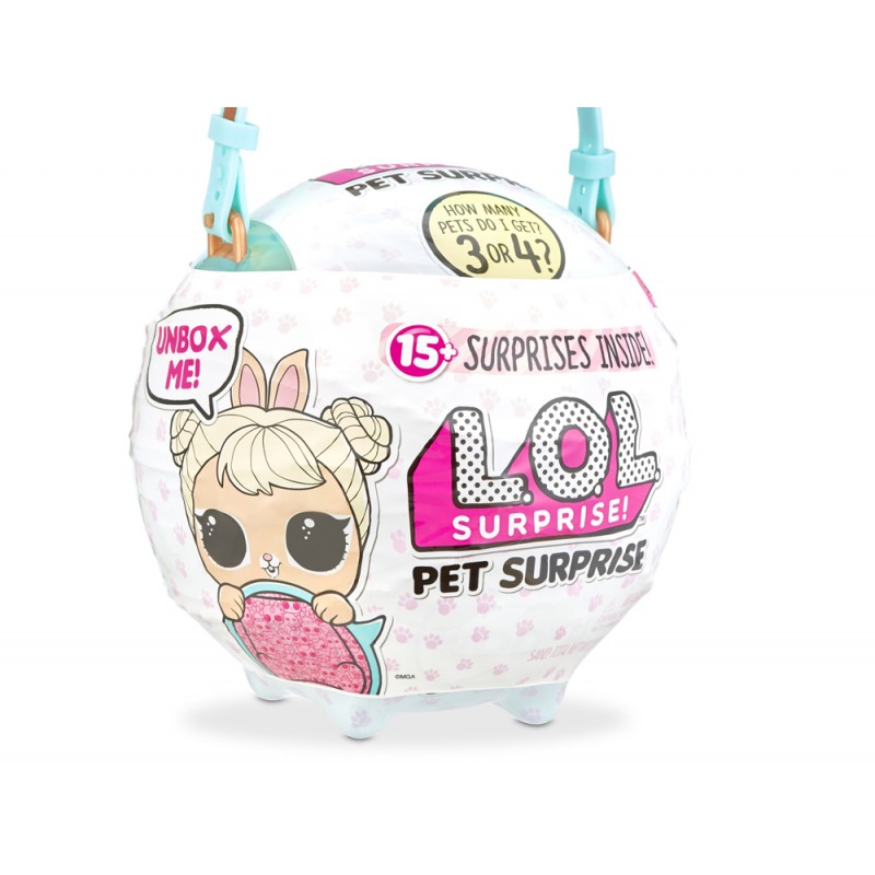 Ігровий набір LOL Surprise Biggie Pet Cottontail Q.T. (MGA Entertainment, США) ЛОЛ Сюрпрайз Большой Питомец - Кролик (554745)
Ігровий набір LOL Surprise Biggie Pet Cottontail Q.T. (MGA Entertainment, США) ЛОЛ Сюрпрайз Большой Питомец - Кролик (554745)