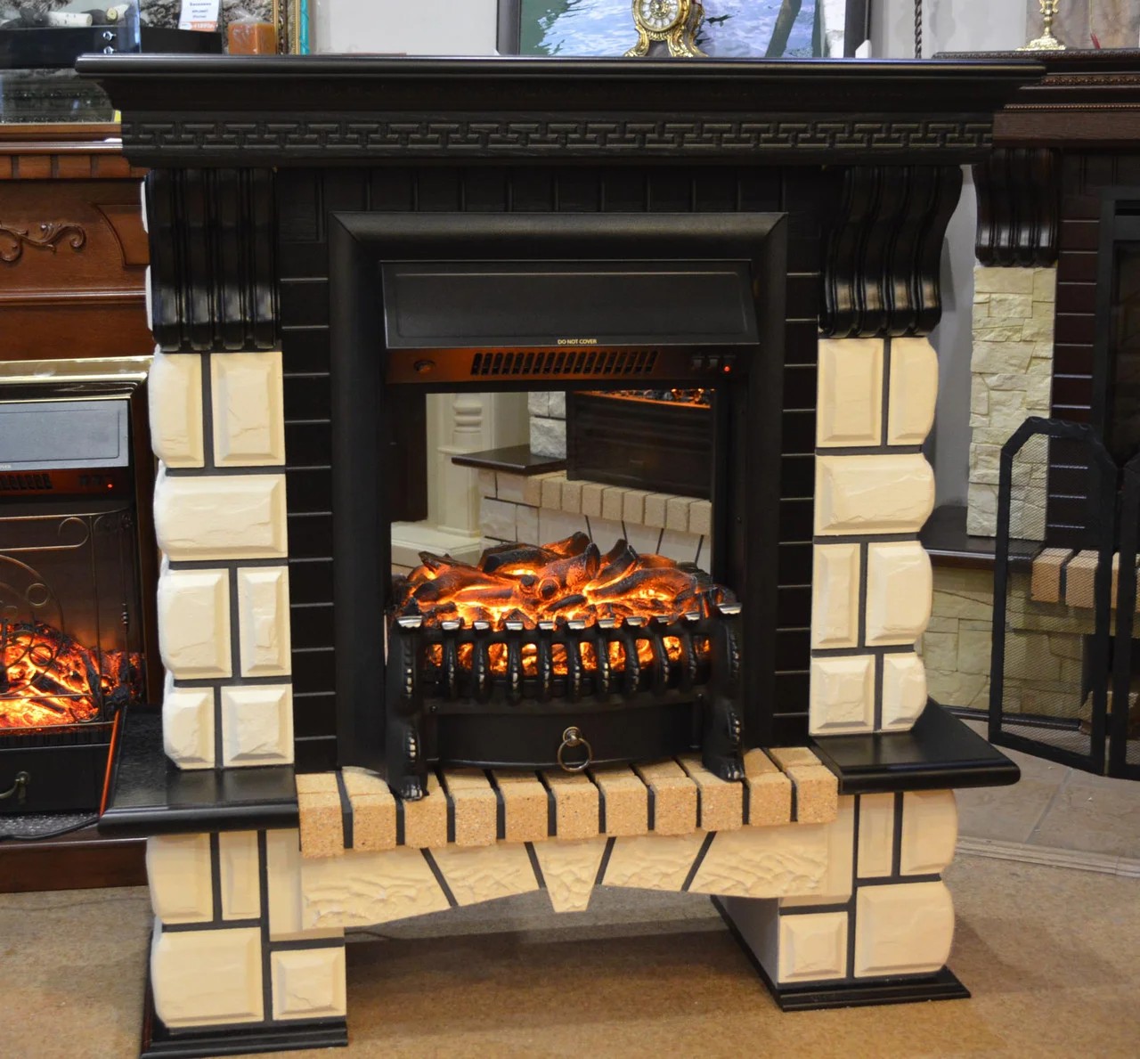 Каминокомплект Fireplace Бельгия с эффектом сгоранием дров и пламени со звуком и обогревом
Каминокомплект Fireplace Бельгия с эффектом сгоранием дров и пламени со звуком и обогревом