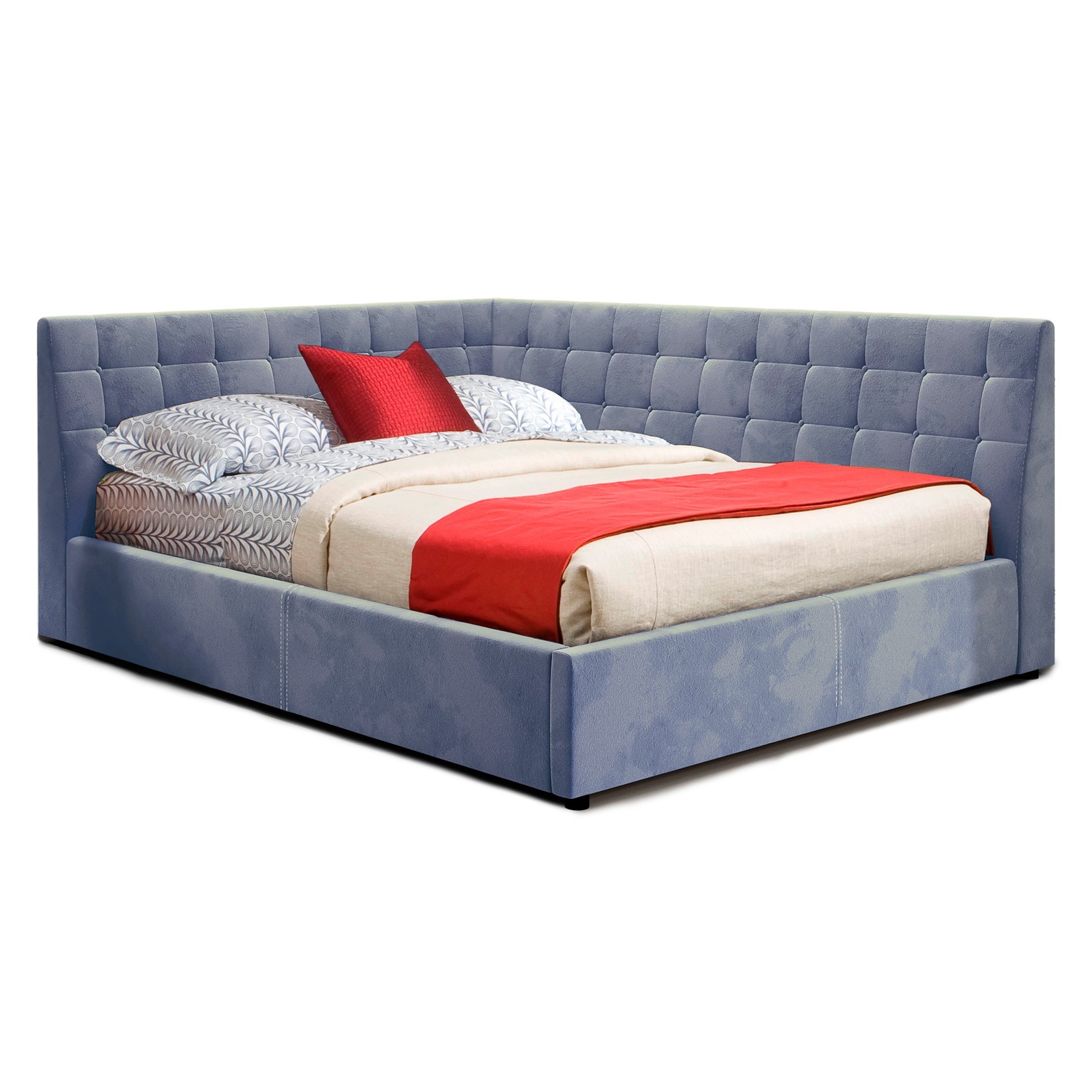 Кровать Афины (Green Sofa) Серая 180х200 см 381101_19 
Кровать Афины (Green Sofa) Серая 180х200 см 381101_19