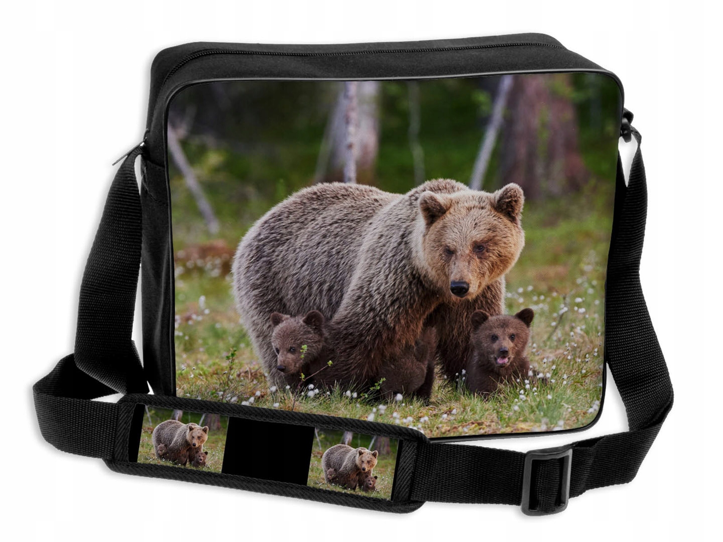 Молодёжная сумка через плечо A4 Wenecja Семья бурых медведей 30 x 35 x 12 см (ZW 3)
Молодёжная сумка через плечо A4 Wenecja Семья бурых медведей 30 x 35 x 12 см (ZW 3)
