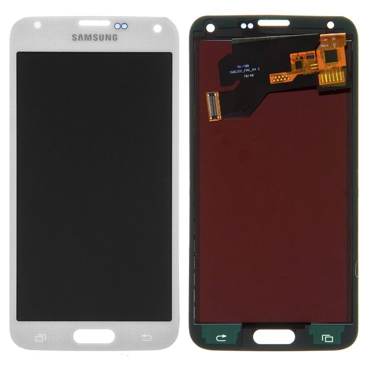 Дисплей для Samsung G900 Galaxy S5 білий із сенсорним екраном з регулюванням яскравості TFT Сopy
Дисплей для Samsung G900 Galaxy S5 білий із сенсорним екраном з регулюванням яскравості TFT Сopy