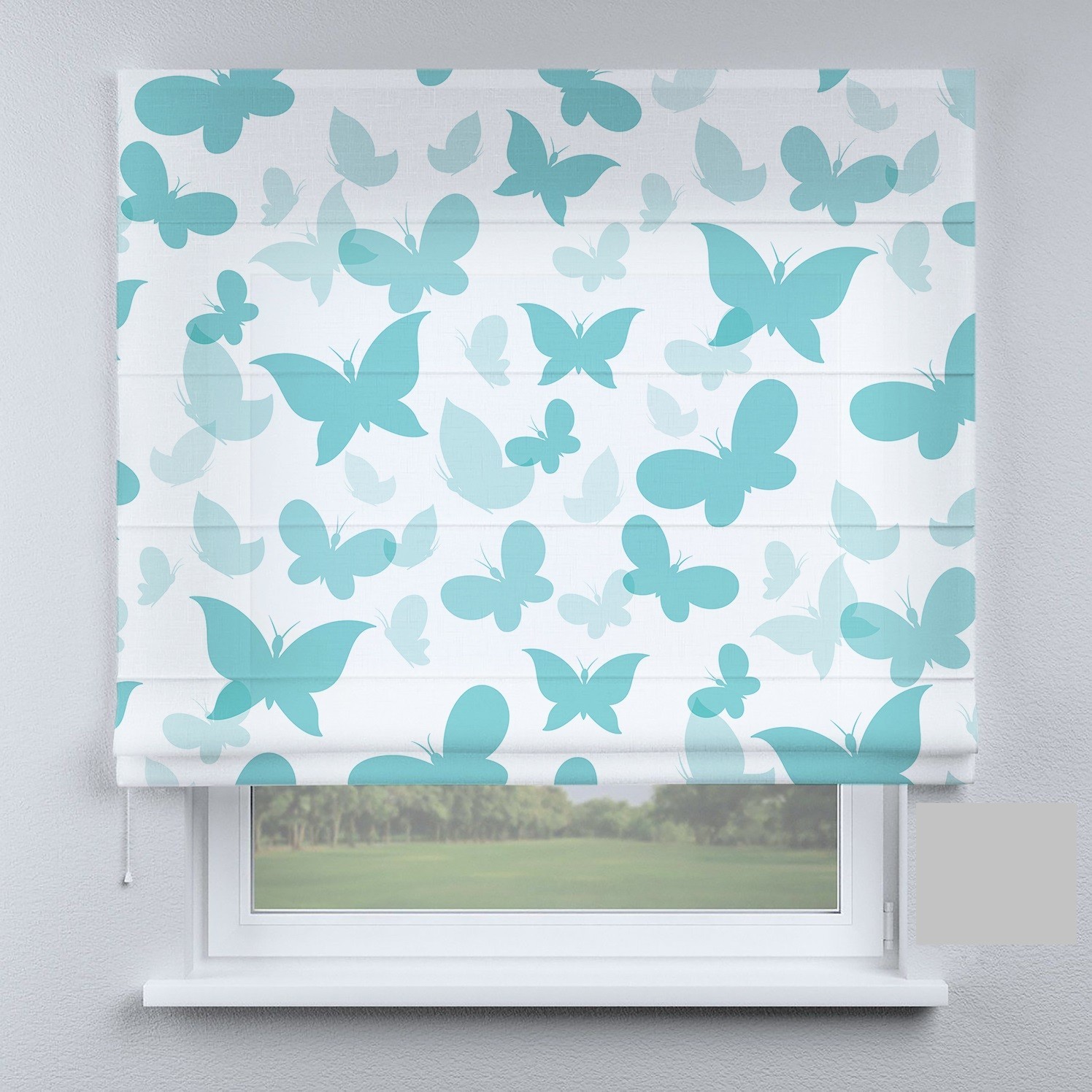 Римские шторы DECOLIV бабочки Аполлон бирюзовые 140*170 см
Римские шторы DECOLIV бабочки Аполлон бирюзовые 140*170 см