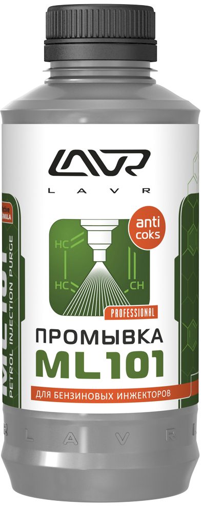 Промивка систем уприскування бензинових двигунів LAVR ML101 З розкоксовувальною дією 1 л
Промивка систем уприскування бензинових двигунів LAVR ML101 З розкоксовувальною дією 1 л