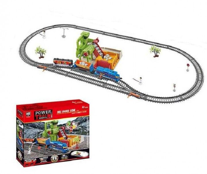 Детская железная дорога BSQ "Power Train World" 20817со звуковыми эффектами, регулируется скорость поезда,
Детская железная дорога BSQ "Power Train World" 20817со звуковыми эффектами, регулируется скорость поезда,