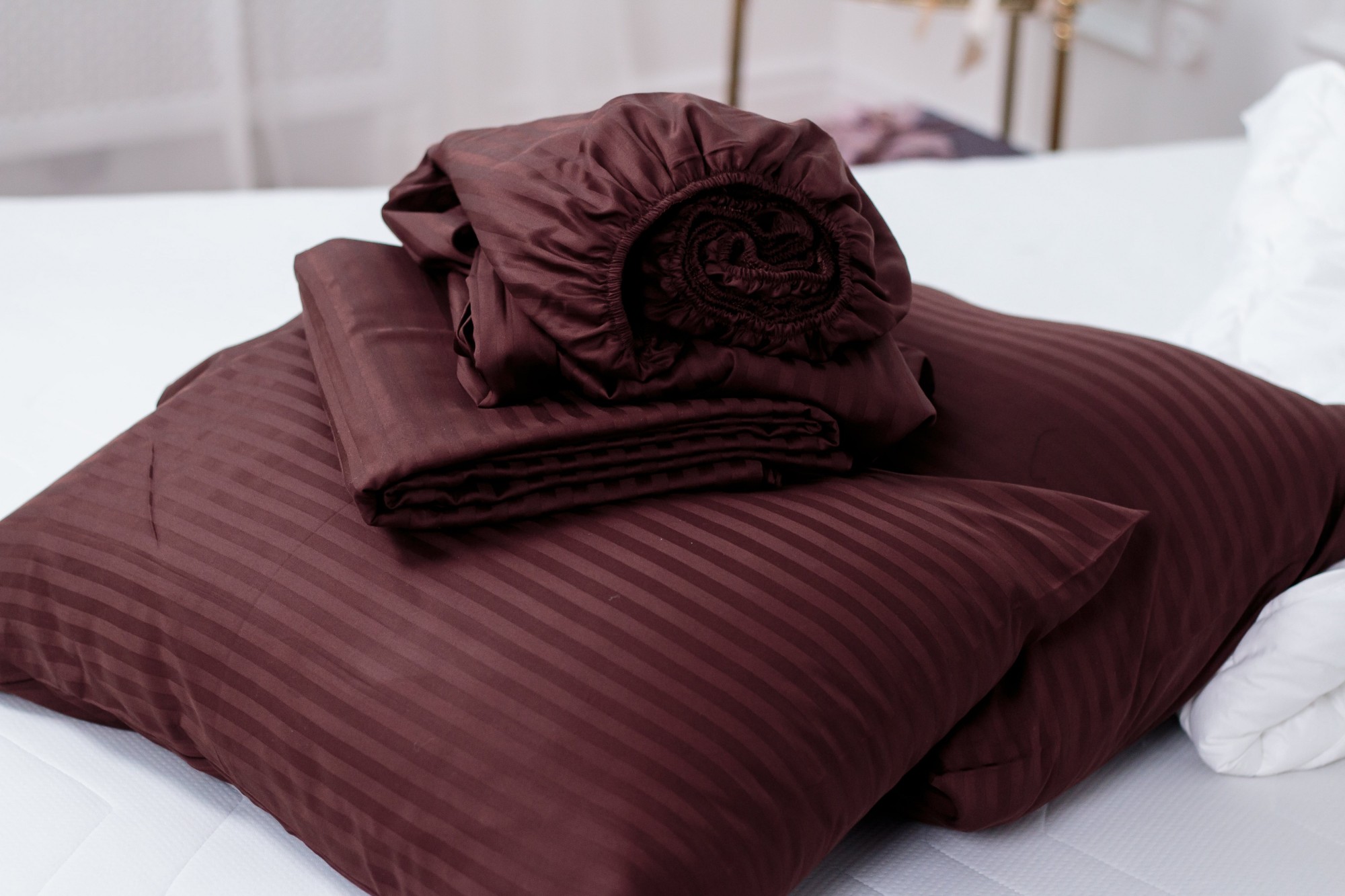 Постельное бельё Textile Hygge сатин страйп 180х220 (простынь на резинке) шоколад 203312001
Постельное бельё Textile Hygge сатин страйп 180х220 (простынь на резинке) шоколад 203312001