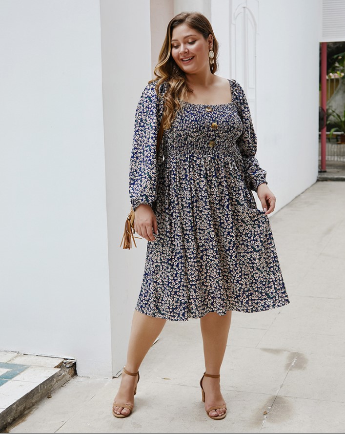 Платье женское с пышной юбкой Freshness of flowers Berni Fashion PLUS () Синий, Платье женское с пышной юбкой Freshness of flowers Berni Fashion PLUS (XL) Синий
Платье женское с пышной юбкой Freshness of flowers Berni Fashion PLUS () Синий, Платье женское с пышной юбкой Freshness of flowers Berni Fashion PLUS (XL) Синий