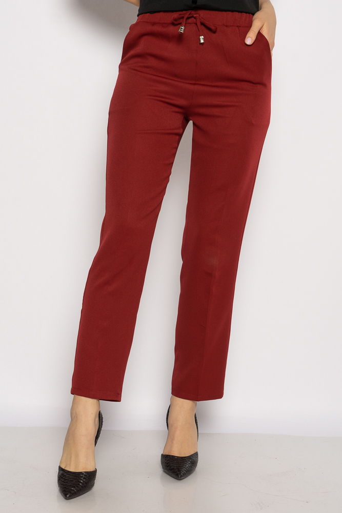 Брюки женские зауженные Time of Style 633F003 Бордовый, Брюки женские зауженные Time of Style 633F003 46 Бордовый
Брюки женские зауженные Time of Style 633F003 Бордовый, Брюки женские зауженные Time of Style 633F003 46 Бордовый