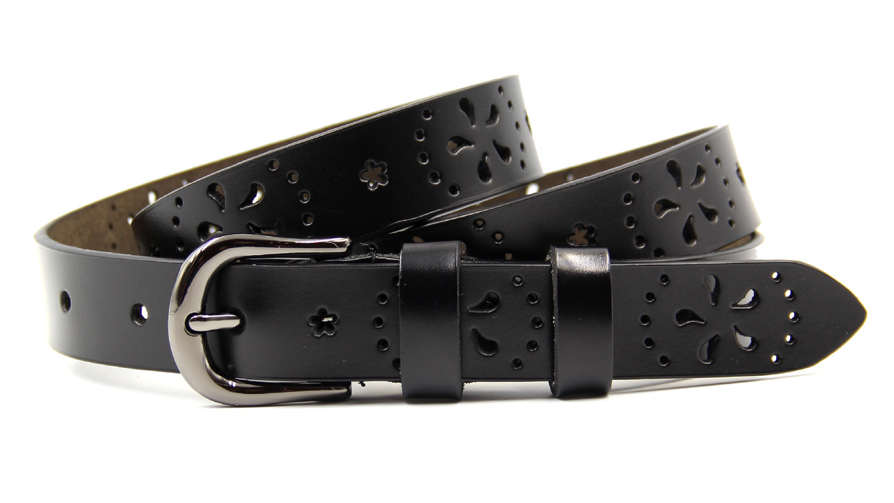 Ремень женский из натуральной кожи черный
Ремень женский из натуральной кожи черный