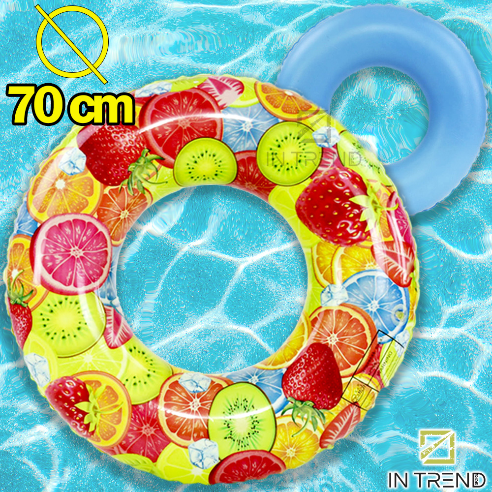 Детский Надувной круг для плавания и отдыха Фрукты Intex 70 см - Водная летняя игрушка для детей малышей от 1 до 3 лет, Голубой
Детский Надувной круг для плавания и отдыха Фрукты Intex 70 см - Водная летняя игрушка для детей малышей от 1 до 3 лет, Голубой