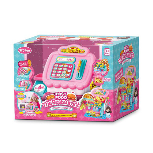 Игрушка Кассовый аппарат QL056 35см, раскладывается в кафе, мебель, посуда, в кор-ке, 43-30-25см
Игрушка Кассовый аппарат QL056 35см, раскладывается в кафе, мебель, посуда, в кор-ке, 43-30-25см
