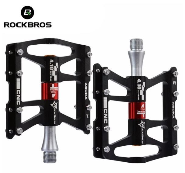 Педали велосипедные RockBros RB-JT410 алюминиевые на 4-х промышленных подшипниках Черный
Педали велосипедные RockBros RB-JT410 алюминиевые на 4-х промышленных подшипниках Черный