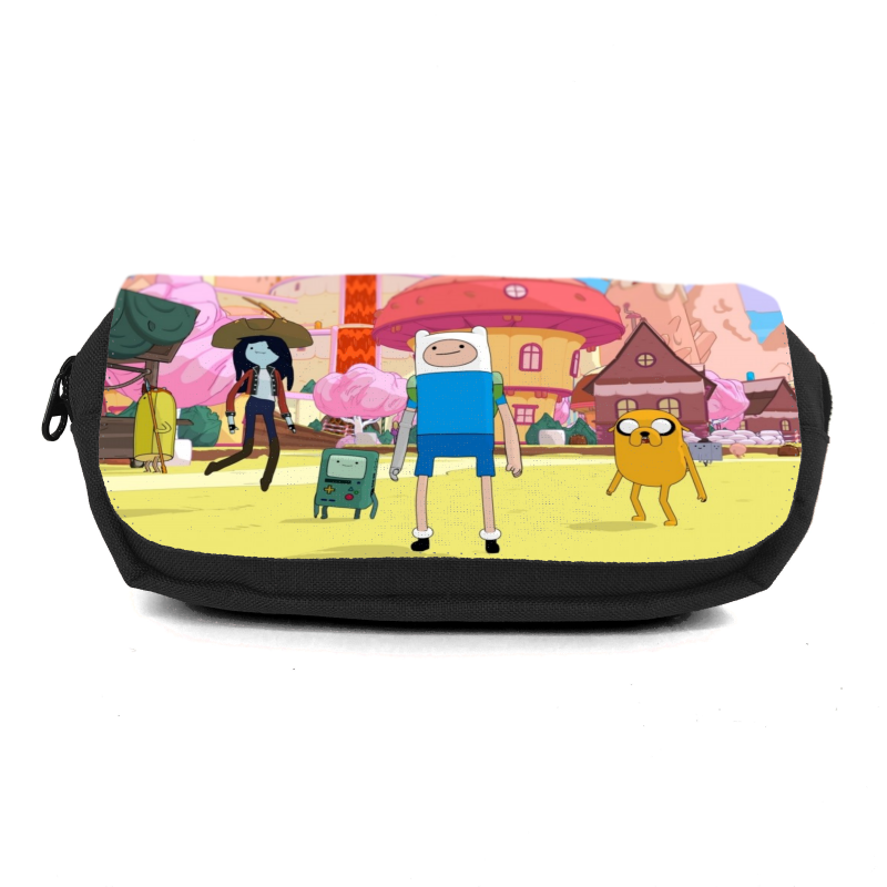 Школьный пенал Время приключений органайзер универсальный (Adventure time-002-6-black) черный
Школьный пенал Время приключений органайзер универсальный (Adventure time-002-6-black) черный
